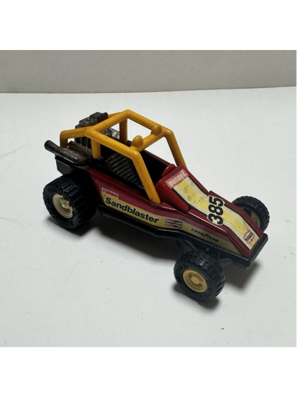 1982 Buddy L Turbo Sandblaster Car Texaco 385 Goodyear Collectible Vintage